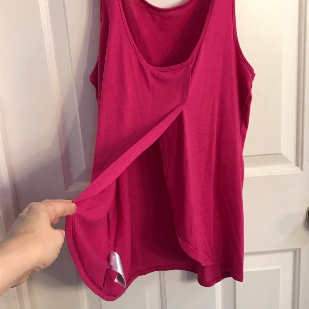 Two open back tanks